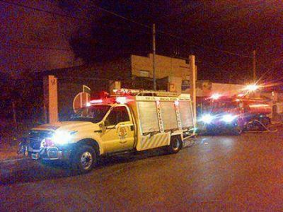 Se incendi� una maderera en Concordia: Las perdidas rondar�an los $ 200.000 