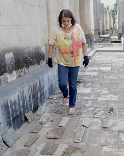 Encontraron piezas del cementerio con valor hist�rico y arquitect�nico
