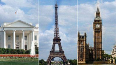 Terror mundial: amenazan con atentar contra la Casa Blanca, la Torre Eiffel y el Big Ben