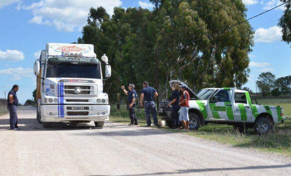 Detectaron un cami�n con m�s de 28 mil kilos de sobrecarga