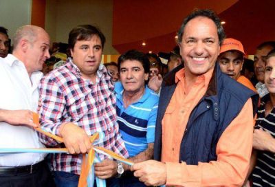 Gremios marplatense se la juegan por Daniel Scioli Presidente 