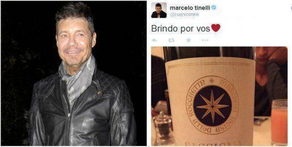�A qui�n se lo dedic�? El misterioso tuit de Marcelo Tinelli: 