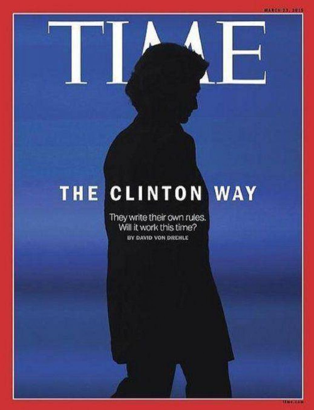 Una pol�mica se gener� por la tapa de la revista Time con Hillary Clinton