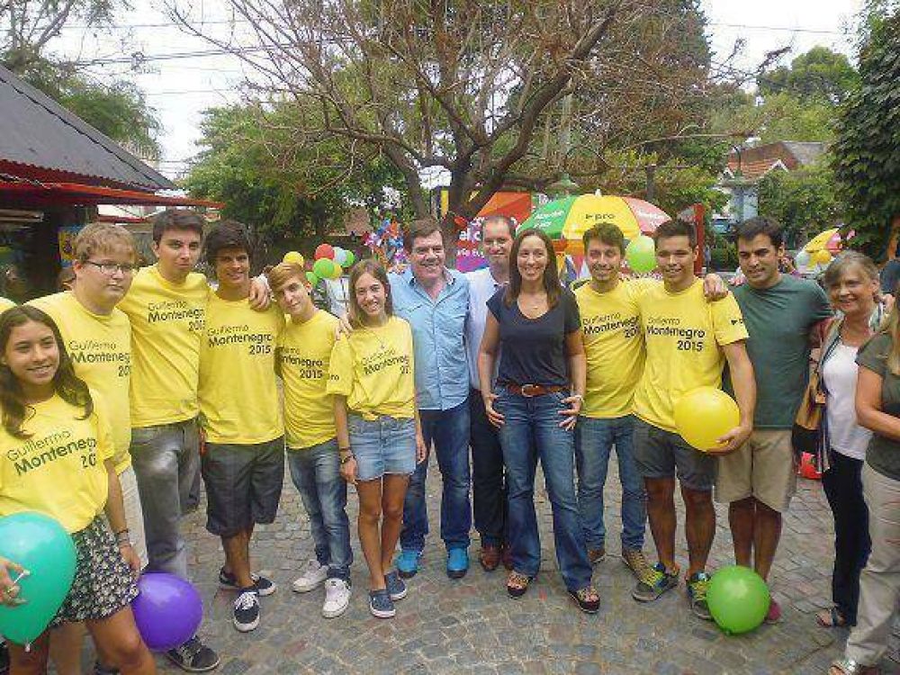 Mar�a Eugenia Vidal apoy� la candidatura de Guillermo Montenegro a Intendente de San Isidro