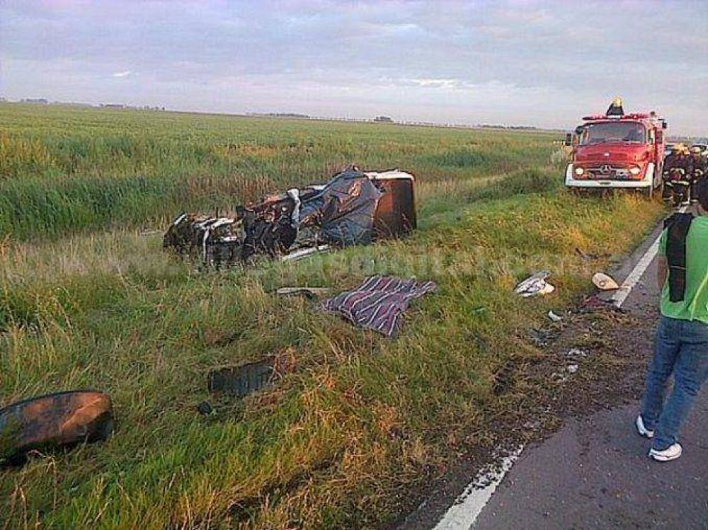 Choque fatal en General Villegas: hay dos muertos