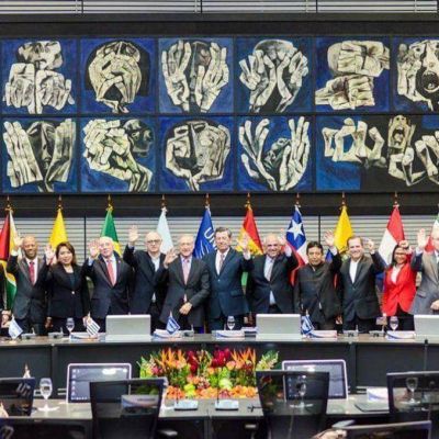 Cristina destac� el rechazo de Unasur a la injerencia de EE.UU. en Venezuela