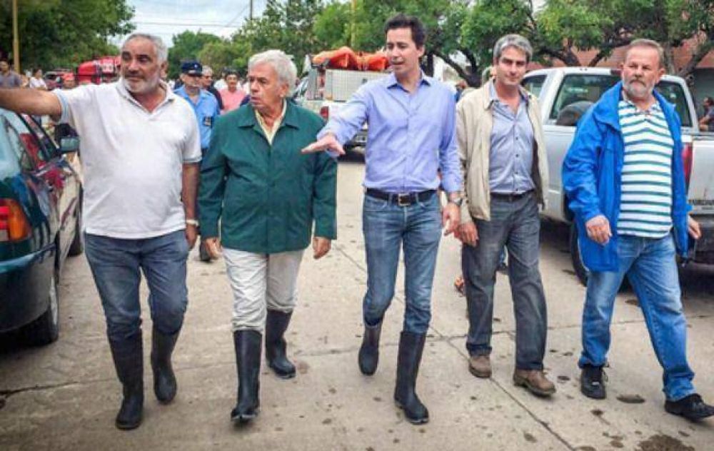 De la Sota dispar� la alerta por las lluvias en la provincia