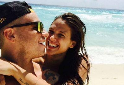 Las rom�nticas vacaciones de Barbie V�lez y Federico Bal