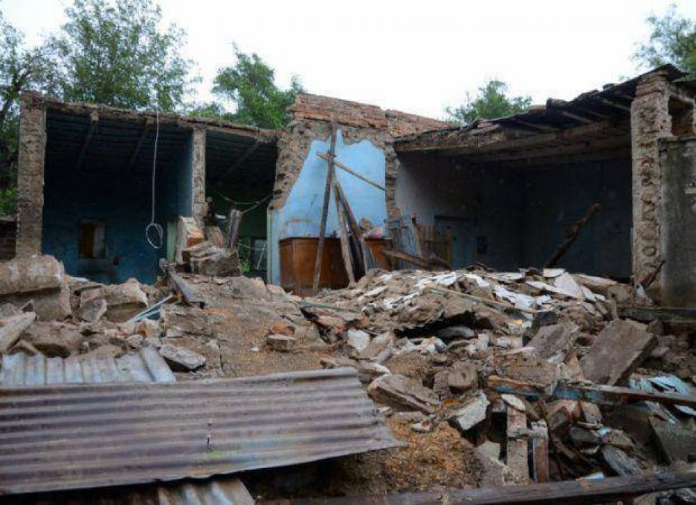 Lafinur, el pueblo m�s castigado vuelve de a poco a la normalidad