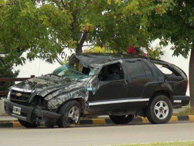 Vuelco en Santa Rosa: un muerto