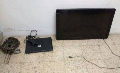 En un allanamiento, secuestran elementos robados y droga