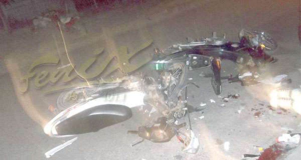 Dos motos chocaron de frente en Aimogasta: Un muerto