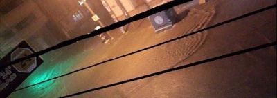 En pocos minutos, la tormenta gener� destrozos en la ciudad