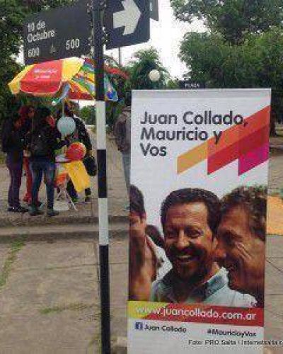 Collado de precandidato a Gobernador a Diputado Nacional