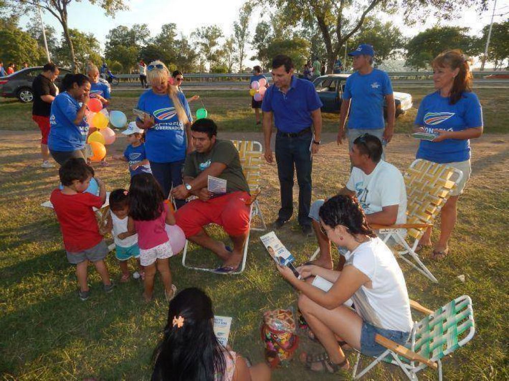 Mongel�: �El deporte es salud y debe estar en todos los barrios�