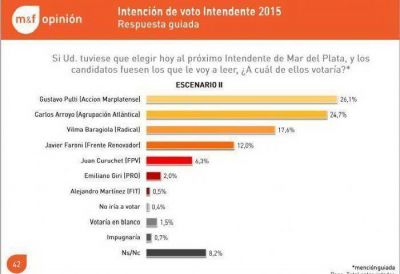 Faroni feliz como perro con dos colas: Encuesta, que encabeza Pulti (26,9%), lo da con 12,1% en intenci�n de voto