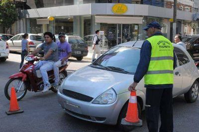Tr�nsito municipal efectu� diversos cortes y reordenamientos