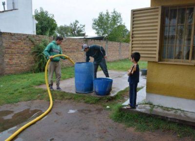 Justo Daract: algunos barrios contin�an sin provisi�n de agua