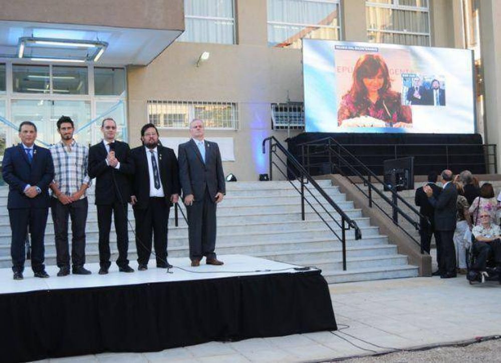 UNSL: inauguraron oficialmente la Biblioteca Central Antonio Esteban Agero