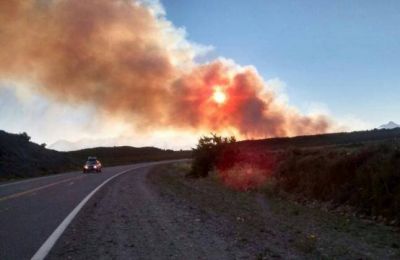 Incendio sin control en �irihuau