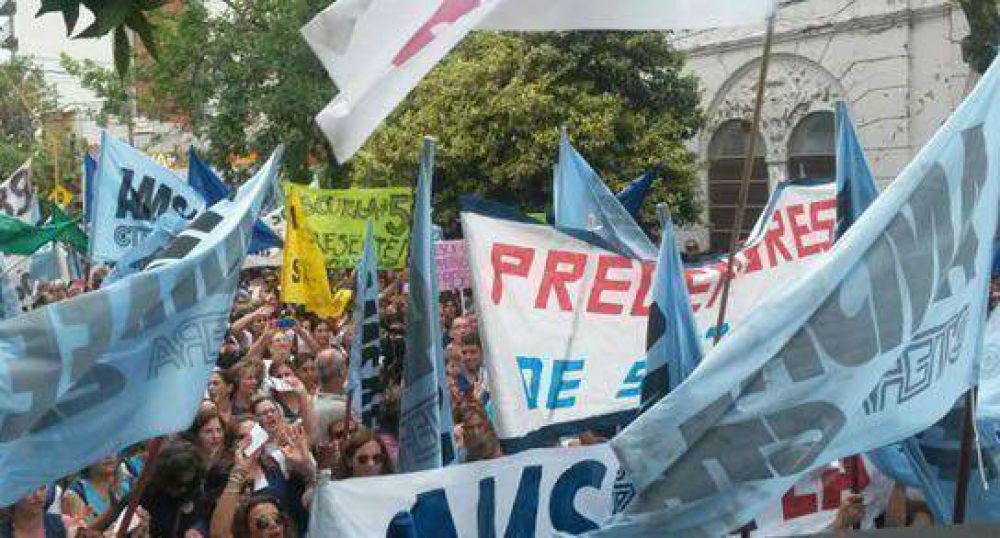 Cuarto intermedio para la paritaria docente