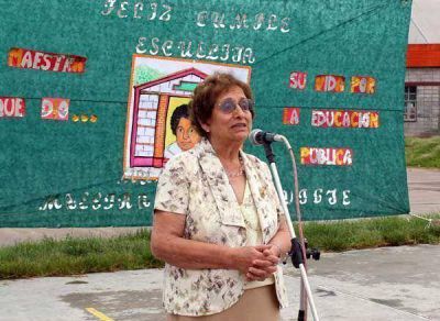 Celebraron 21 a�os de la escuela Marina Vilte