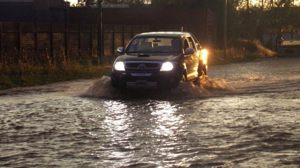 Tornquist: la lluvia volvi� a generar problemas