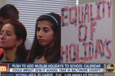 Musulmanes de Baltimore piden sus d�as feriados