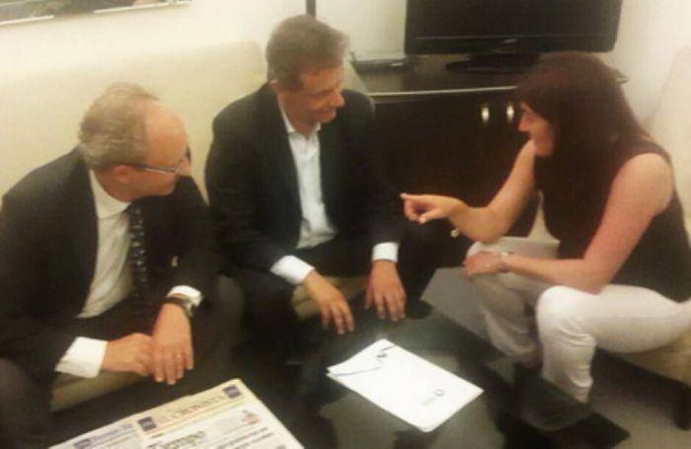 Pulti se reuni con la Ministra de Seguridad de la Nacin y el fiscal Adler