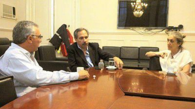 Arteaga se reuni� con el Intendente de Tigre