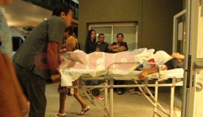 Pelea familiar termin� con dos mujeres y un hombre heridos
