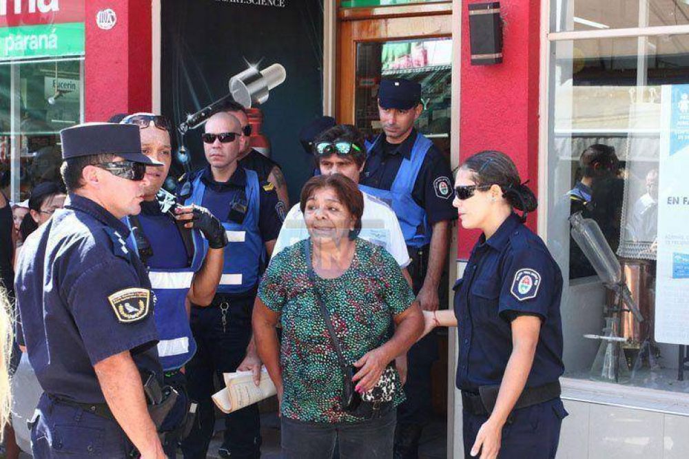 Intento de arrebato y esc�ndalo en el centro de Paran�