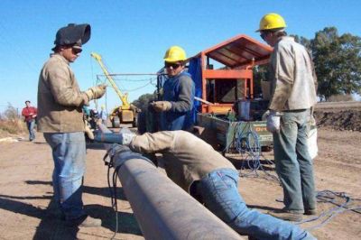 Emilia, Nelson y Llambi, las beneficiadas por el gasoducto