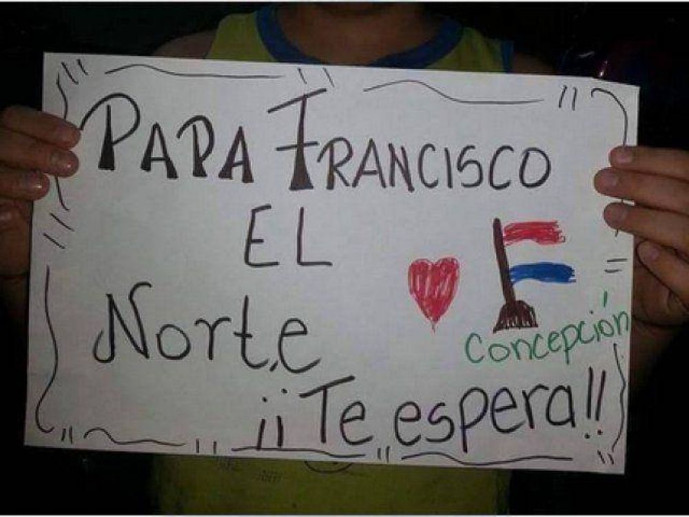 El papa Francisco quiere visitar el norte durante su estadía en Paraguay