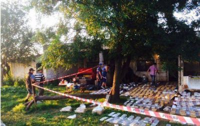 Val�an en $ 1 mill�n la droga hallada en Camino a 60 Cuadras