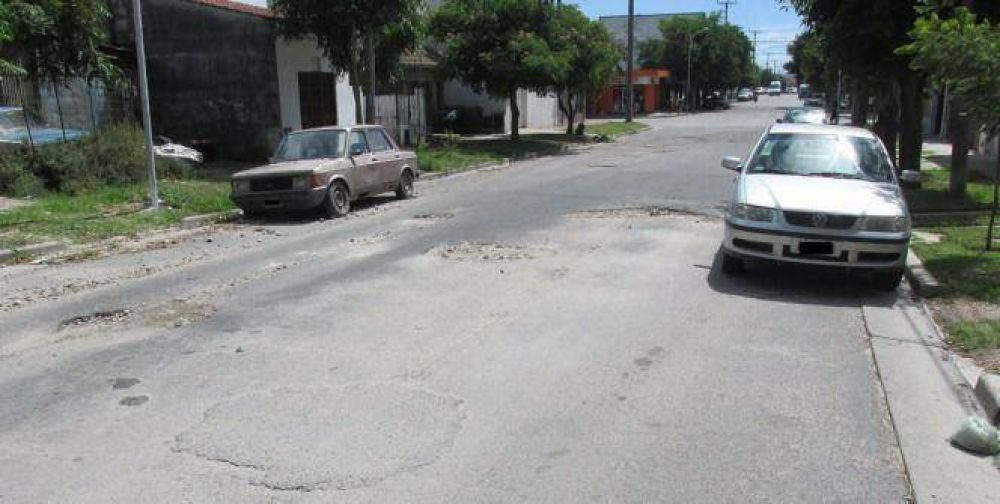 Repavimentaci�n de calle Juana Manso