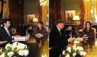 Binner y Urtubey reclamaron fondos durante su encuentro con Cristina