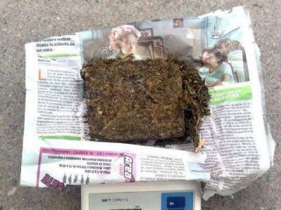 Un detenido con picadura de marihuana en su poder