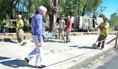 Luis Andreotti recorri� las obras de mejoramiento de la Ruta N� 197  