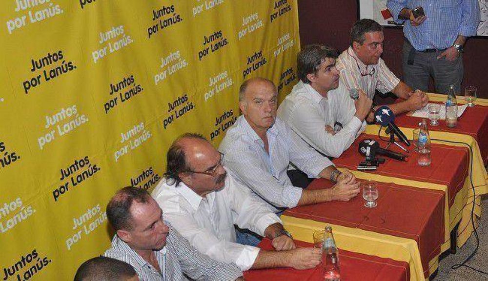 GRINDETTI PRESENT� INTERBLOQUE �JUNTOS POR LAN�S� CON LA UCR Y EL GEN