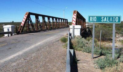El r�o Salado est� reducido a su m�nima expresi�n