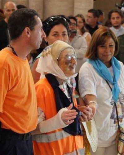 La abuela peregrina: a los 91, camin� sola de Tucum�n a Luj�n