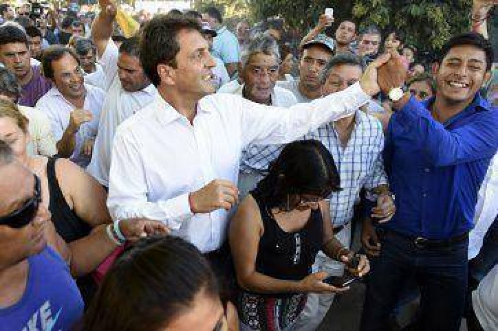 Massa fue a Salta y habl� de lo que viene