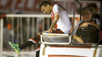 M�s p�lidas para un River en 'ca�da libre': Vangioni est� desgarrado