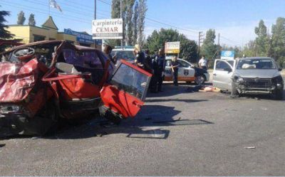 Dos muertos en un choque tras persecuci�n policial
