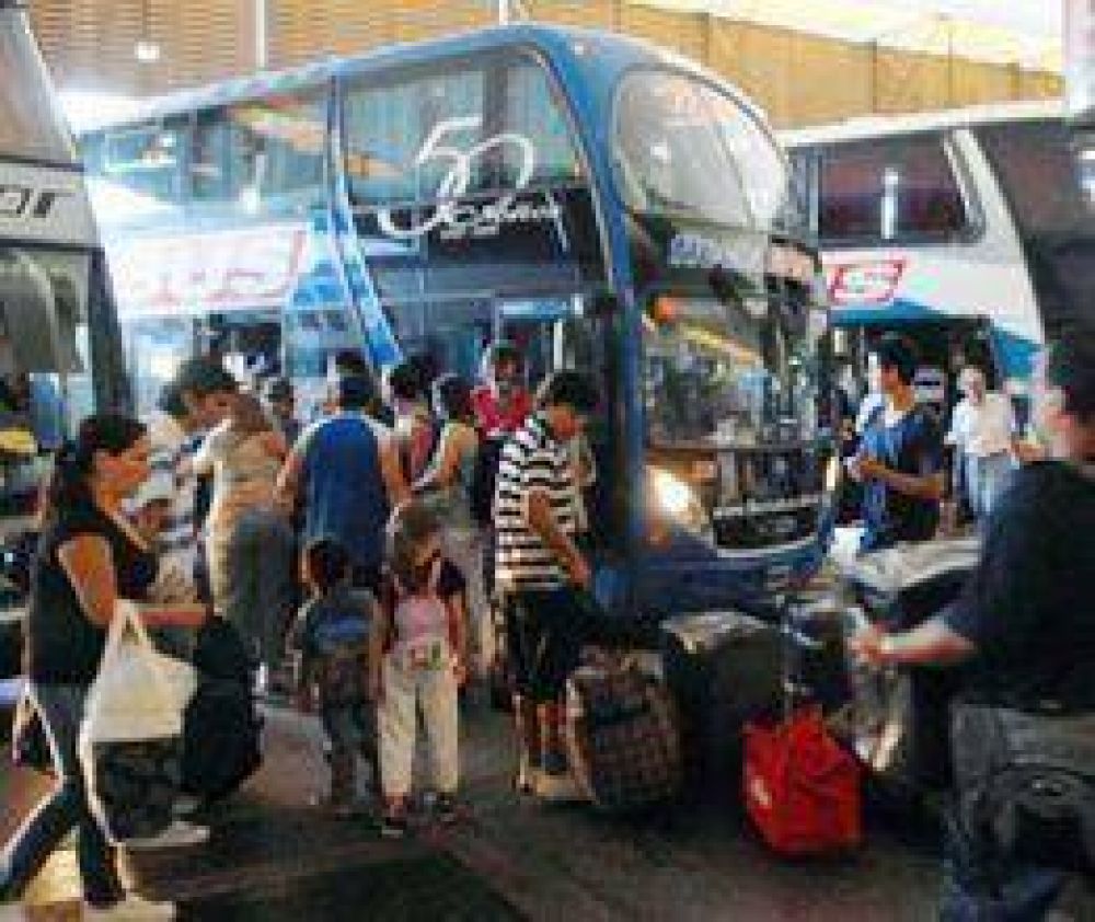 Movimiento de turistas el fin de semana largo