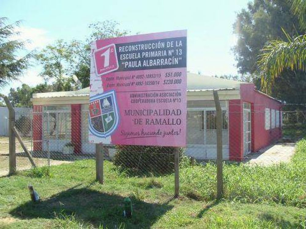 Se reinaugura el edificio de la Escuela N� 13, �el logro de toda una comunidad�