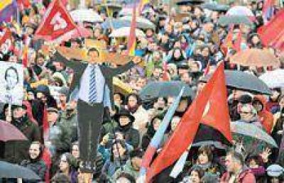 Miles de indignados en Madrid
