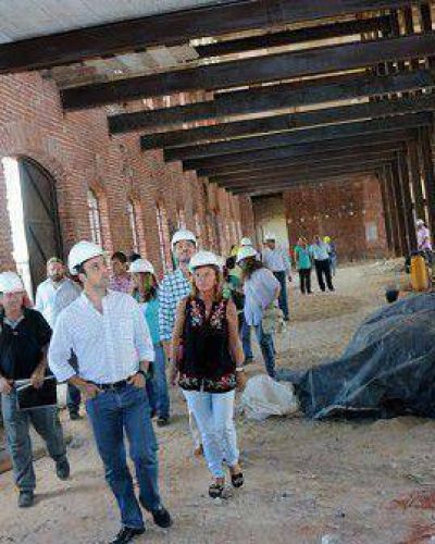 Avanza la obra para trasladar el Liceo Municipal al Molino Marconetti