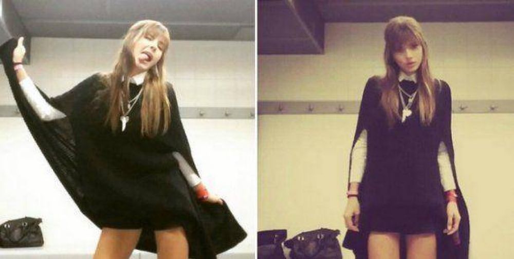 La China Su�rez con nuevo look acompa�a a Bisbal en Espa�a: 